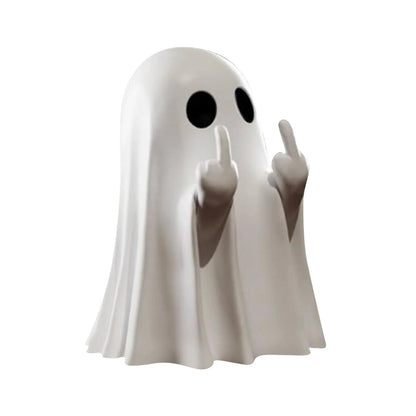 2024 New Halloween Middle Finger Love Ghost Ornaments Halloween Decoration Halloween Ornaments