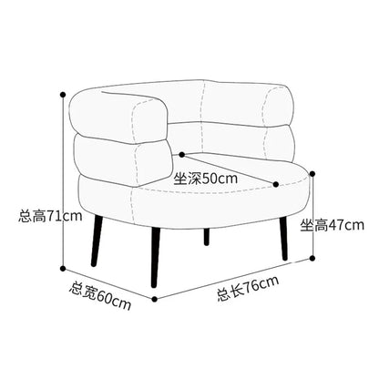 Customized Luxury Cashmere Makeup Chair,Nordic Living Room Armchair,Home Furniture,Leisure Chairs,Bedroom,Computer Sofas,Stool